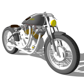超精细摩托车模型 (105)